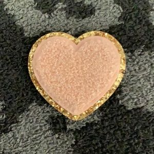 Stoney Clover Lane Sparkling Cider Glitter Heart Patch
